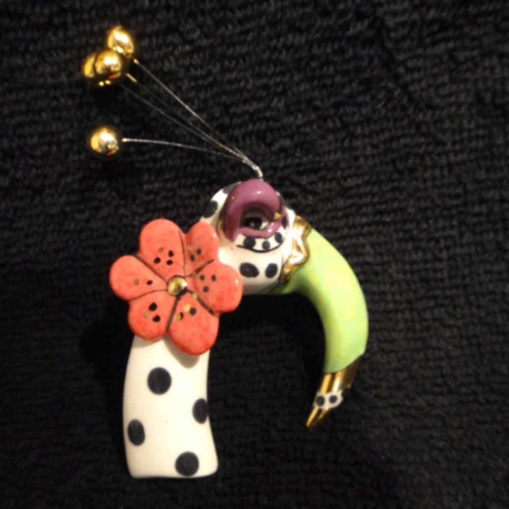 Fun Flamingo SWAK Pin